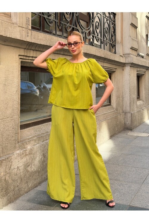 V429 Hardal Madonna Yaka Tarak Boşluğu Takım