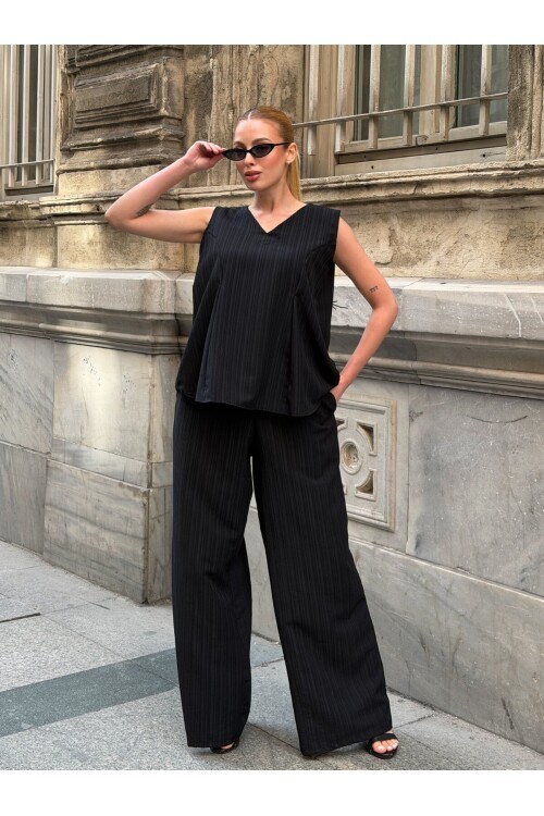 V433 Siyah Sıfır Kol Tarak Boşluğu Takım