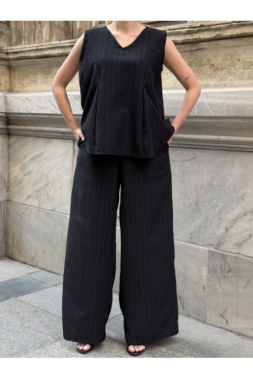 V433 Siyah Sıfır Kol Tarak Boşluğu Takım