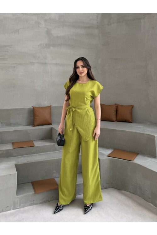 V232 Yeşil Yarım Kol Tarak Boşluğu Takım