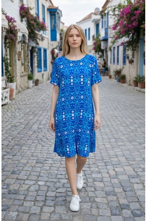 V3 Kısa Kol Ekonomik Elbise