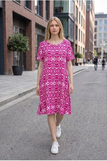 V3 Kısa Kol Ekonomik Elbise