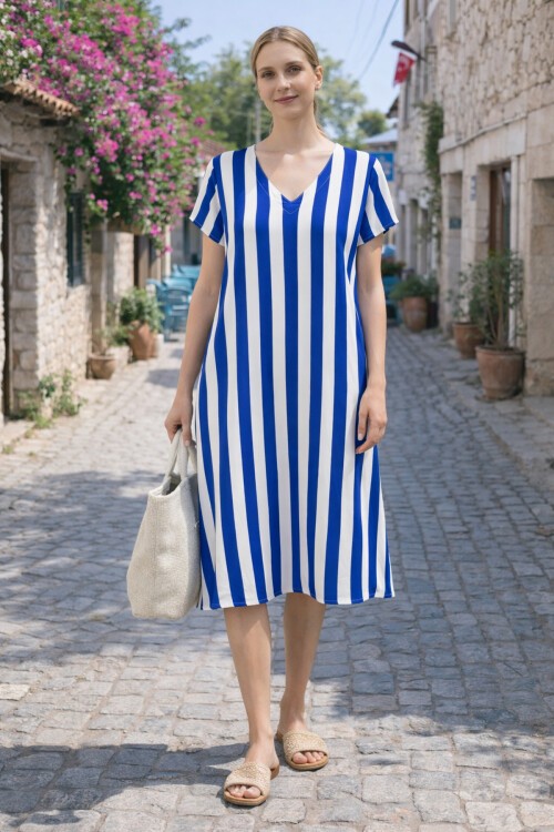 T-80 Kısa Kol Ekonomik Elbise