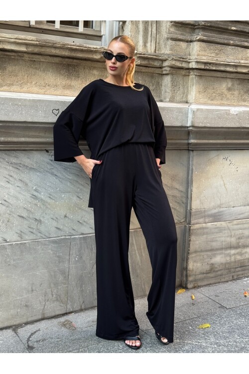 V233 Siyah İki İplik Takım