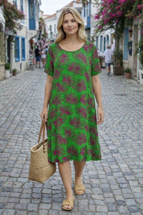 V3 Kısa Kol Ekonomik Elbise