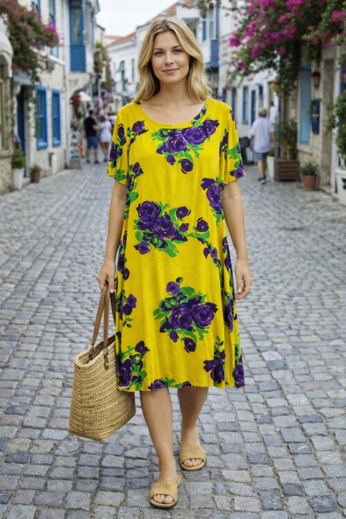 V3 Kısa Kol Ekonomik Elbise