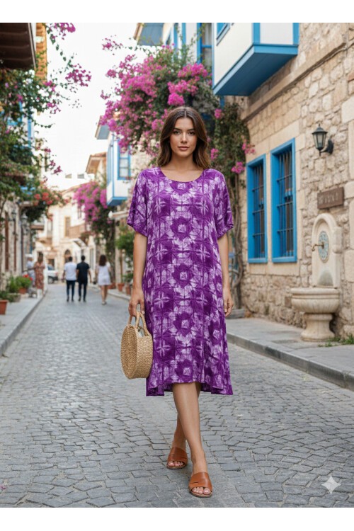 V3 Kısa Kol Ekonomik Elbise