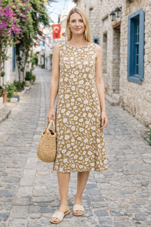 V9 Askılı Ekonomik Model Elbise