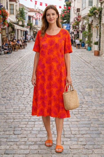 V3 Kısa Kol Ekonomik Elbise