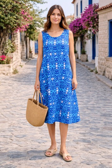 V8 Askılı Ekonomik Grup Elbise