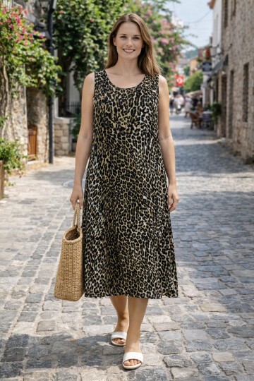 V9 Askılı Ekonomik Model Elbise