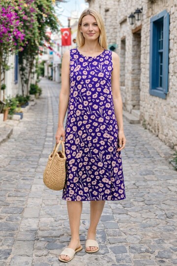 V9 Askılı Ekonomik Model Elbise